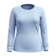 Smartwool Classic All-Season Merino Base Layer Crew - Womens, Serene Blue, Medium, SW016912N75100M000