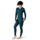 Smartwool Classic Thermal Merino Base Layer Crew - Womens, G75 Twilight Blue Heather, Medium, SW016369G75M