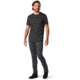 Smartwool Everyday Exploration Short Sleeve Henley - Mens, Black Heather, Small, SW000369A52-S