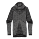 Smartwool Intraknit Merino 250 Thermal Pattern Hoodie - Womens, Black Plaid, Small, SW016421E74-S