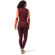 Smartwool Intraknit Thermal Merino Base Layer Colorblock 1/4 Zip - Womens, K17 Black Cherry, Large, SW016456K17L