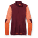 Smartwool Intraknit Thermal Merino Base Layer Colorblock 1/4 Zip - Womens, K17 Black Cherry, Large, SW016456K17L