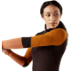 Smartwool Intraknit Thermal Merino Base Layer Colorblock 1/4 Zip - Womens, Mink, Large, SW002837P84100L000