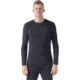 Smartwool Intraknit Thermal Merino Base Layer Crew - Mens, Charcoal/Black, Medium, SW019286698100M000