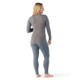Smartwool Intraknit Thermal Merino Base Layer Crew - Womens, Pewter Blue/Marmalade, Large, SW019284M501-L
