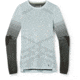 Smartwool Intraknit Thermal Merino Base Layer Pattern Crew - Womens, J21 Bleached Aqua, Medium, SW016412J21M