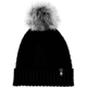 Smartwool Lodge Girl Beanie, Black/Light Gray, One Size, SW0164400071FM