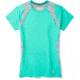 Smartwool Merino 150 Baselayer Colorblock Short Sleeve - Womens, Oasis, Large, SW000418D13-L