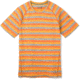 Smartwool Merino 150 Baselayer Short Sleeve - Mens, Atomic Orange Stripe, Small, SW016041D49-S