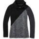 Smartwool Merino 250 Asym Top - Womens, Black Snow Swirl, Medium, SW015109C21-M
