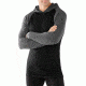 Smartwool Merino 250 Base Layer Pattern Hoody, Black, Small, SW016021001S