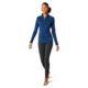 Smartwool Merino 250 Baselayer 1/4 Zip - Womens, Alpine Blue Heather, Small, SW016373B26-S