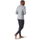 Smartwool Merino 250 Baselayer Colorblock Crew - Mens, Light Gray Heather/Neptune Blue Heather, Large, SW016353H87L
