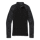 Smartwool Merino 250 Baselayer Pattern 1/4 Zip - Womens, Black Traced Dahlia, Extra Small, SW016375E42-XS