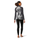 Smartwool Merino 250 Baselayer Pattern 1/4 Zip - Womens, Light Gray Forest Scape, Small, SW016375F51-S
