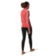 Smartwool Merino 250 Baselayer Pattern 1/4 Zip - Womens, Masala Digital Snowflake, Extra Small, SW016375E37-XS