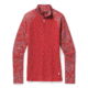 Smartwool Merino 250 Baselayer Pattern 1/4 Zip - Womens, Masala Digital Snowflake, Extra Small, SW016375E37-XS