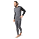 Smartwool Merino 250 Baselayer Pattern Crew - Mens, Medium Gray Tick Stitch, Small, SW016351B99-S