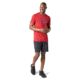 Smartwool Merino Sport 150 Logo Graphic Tee - Mens, Chili Pepper Heather, Small, SW016292B95-S