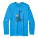 Smartwool Merino Sport 150 Long Sleeve Tunnel Views Graphic Tee - Mens, Ocean Blue, 2XL, SW016293D15-XXL