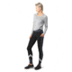 Smartwool Merino Sport Fleece Colorblock Tight - Womens, Black, Large, SW016339001-L