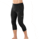 Smartwool PhD Run 3/4 Tight - Men's-Black-Large