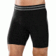 Seamless Boxer Brief-Mens-Black-Small