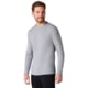 Smartwool Merino 250 Baselayer Crew - Mens, Light Gray Heather, Medium, SW016349545M