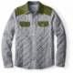 Smartwool Summit Summit County Quilted Shirt Jacket - Mens, Light Gray Heather, 2XL, SW000113883XXL