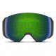 Smith 4D Mag Goggle, Chromapop Sun Green Mirror, Black, M007320JX99MK