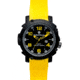 Smith and Wesson Water Resistant EGO Watch w/ Silicon Strap, 50mm, Yellow/Black SWW-LW6098