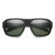 Smith Deckboss Sunglasses, Matte Black Frame, ChromaPop Polarized Gray Green Lens, 20406600363L7