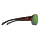 Smith Deckboss Sunglasses, Matte Tortoise Frame, ChromaPop Polarized Green Mirror Lens, 204066N9P63UI