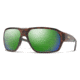 Smith Deckboss Sunglasses, Matte Tortoise Frame, ChromaPop Polarized Green Mirror Lens, 204066N9P63UI