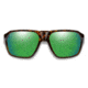Smith Deckboss Sunglasses, Tortoise Frame, ChromaPop Glass Polarized Green Mirror Lens, 20406608663UI