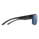 Smith Emerge Sunglasses, Matte Black Frame, ChromaPop Polarized Blue Mirror Lens, 20405500360QG