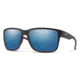 Smith Emerge Sunglasses, Matte Black Frame, ChromaPop Polarized Blue Mirror Lens, 20405500360QG