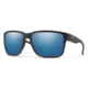 Smith Emerge Sunglasses, Matte Black Frame, ChromaPop Polarized Blue Mirror Lens, 20405500360QG