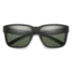 Smith Emerge Sunglasses, Matte Black Frame, ChromaPop Polarized Gray Green Lens, 20405500360L7