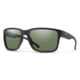 Smith Emerge Sunglasses, Matte Black Frame, ChromaPop Polarized Gray Green Lens, 20405500360L7