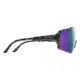 Smith Flywheel Sunglasses, Matte Black Marble Frame, ChromaPop Violet Mirror Lens, 2015172MS99DI