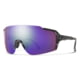 Smith Flywheel Sunglasses, Matte Black Marble Frame, ChromaPop Violet Mirror Lens, 2015172MS99DI