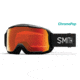 Smith Grom ChromaPop Youth Goggle, Black/Chromapop Everyday Red Mirror, GR6CPEBK18