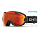 Smith I/OS ChromaPop Goggles Women's, Black/Chromapop Everyday Red Mirror IS7CPEBK18