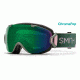 Smith I/OS ChromaPop Goggles Women's, Patina Split/Everyday Green Mirror IS7CPGPT18