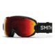 Smith I/OS Snow Goggles - Womens, Black, Chromapop Sun Red Mirror Lens, IS7CPRBK19