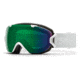 Smith I/OS Snow Goggles - Womens, White Vapor, Chromapop Everyday Green Mirror Lens, IS7CPGWHV19