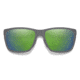 Smith Longfin Sunglasses, Matte Cement Frame, ChromaPop Polarized Green Mirror Lens, 201515RIW59UI