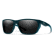 Smith Longfin Sunglasses, Matte Deep Forest Frame, Chromapop Black Lens, 201515DLD59E3