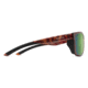 Smith Longfin Sunglasses, Tortoise Frame, ChromaPop Glass Polarized Green Mirror Lens, 20522408659UI
